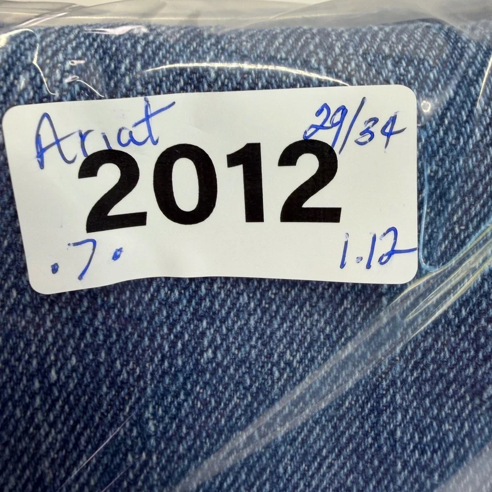 Ariat M4 Relaxed Boot Cut Jeans Mens 29x34 Blue Denim Western Cowboy Workwear